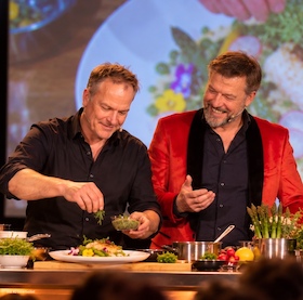 Bild: Der Comedy Koch Club | Lausund kocht, Boettcher isst - Premiere