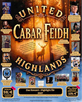 Bild: United Highlands Konzert "Cabar Feidh"