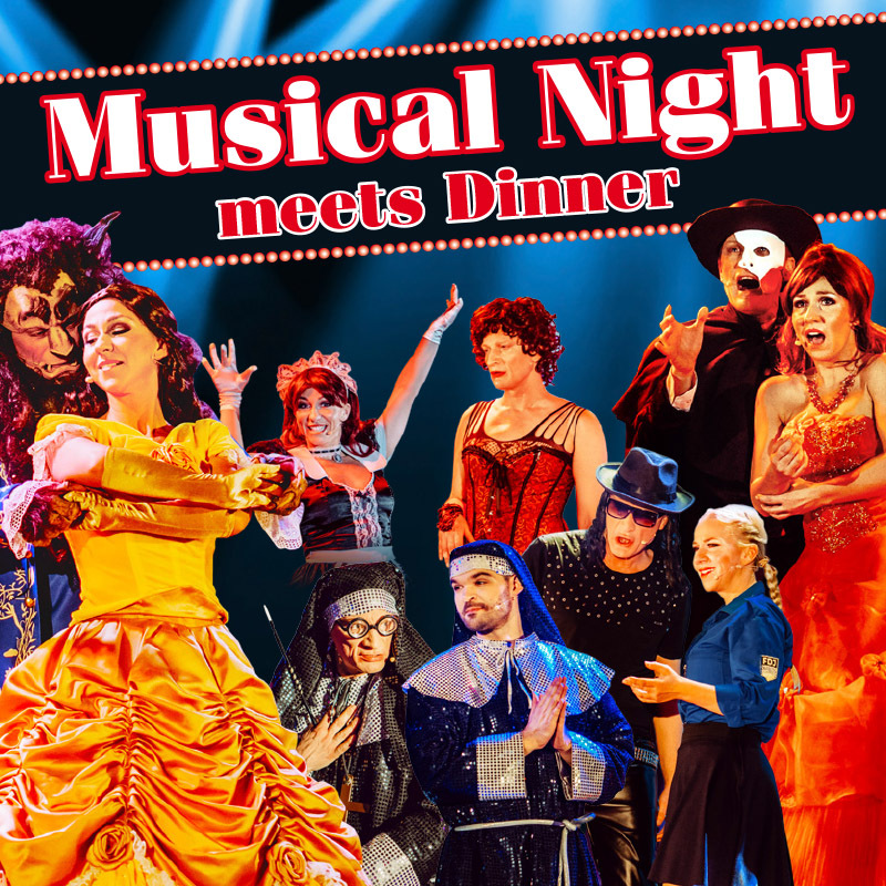 Musical Night meets Dinner - inkl. 3 Gang Menü