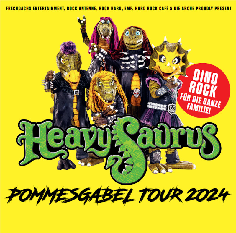 Heavysaurus - Pommesgabel Tour 2024
