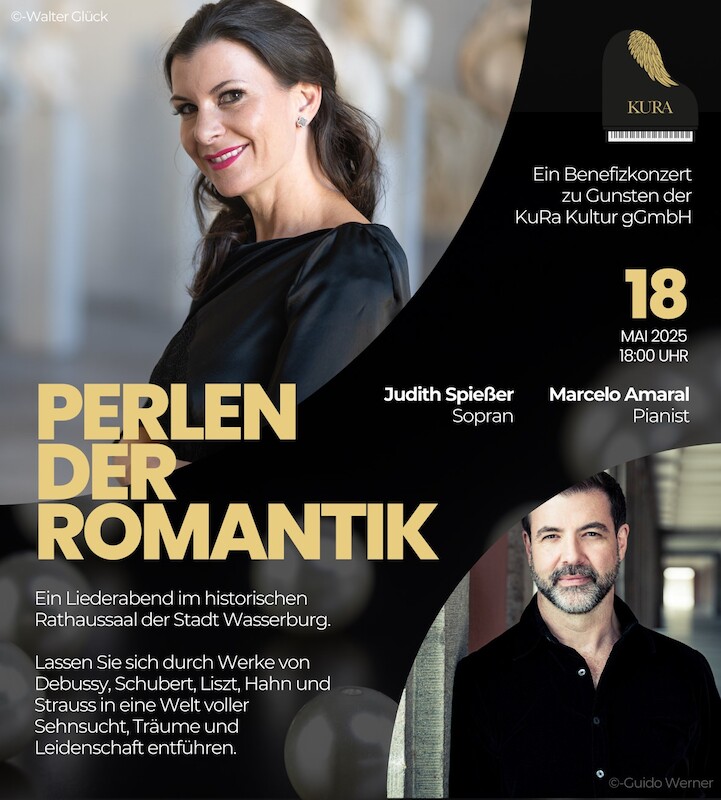 Perlen der Romantik - Benefizkonzert zu Gunsten der KuRa Kultur gGmbH