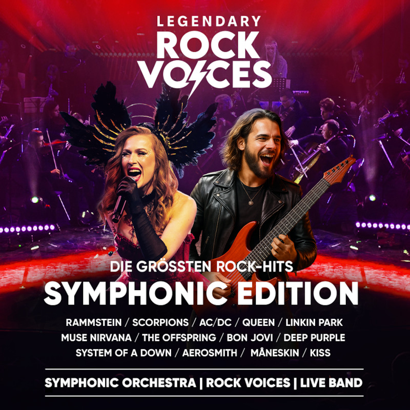 LEGENDARY ROCK VOICES - Symphonic Edition!
