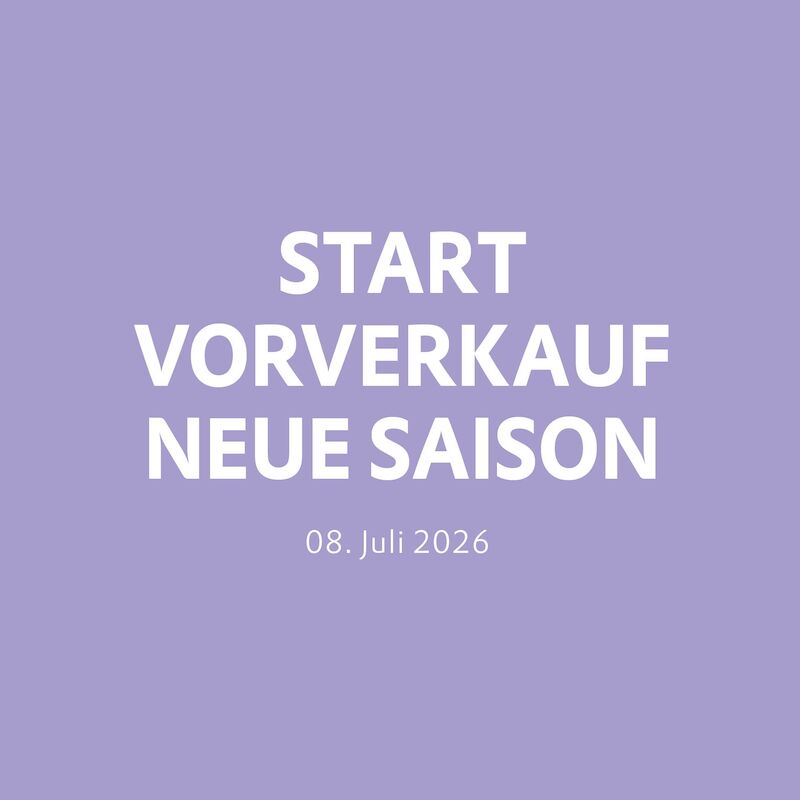 Start VVK neue Spielzeit ab 08.07.2026