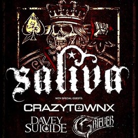 Image: Saliva, Crazy Town & Davey Suicide