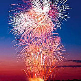 Image: Feuerzauber auf dem Müggelsee