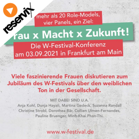 Image: W-Festival | Frau x Macht x Zukunft