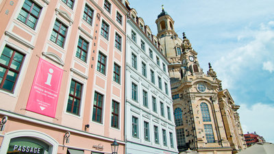 Dresden Information im QF an der Frauenkirche